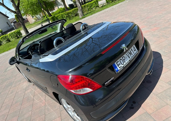 Peugeot 207 CC cena 19500 przebieg: 141000, rok produkcji 2012 z Łazy małe 211